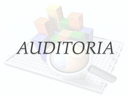 AUDITORIA.