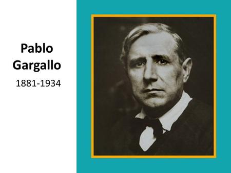 Pablo Gargallo 1881-1934.