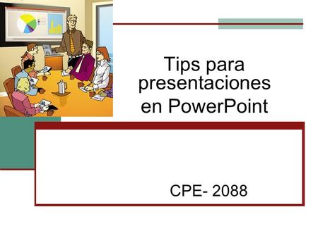 Tips para presentaciones en PowerPoint