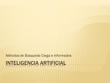 Inteligencia artificial