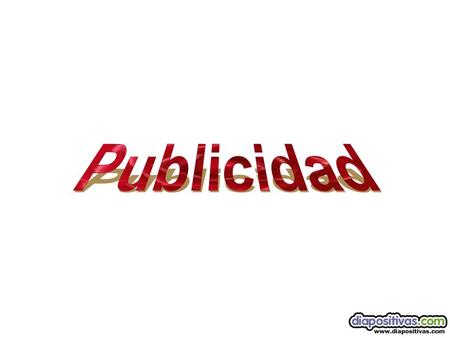 Publicidad.