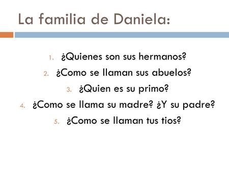 La familia de Daniela: ¿Quienes son sus hermanos?