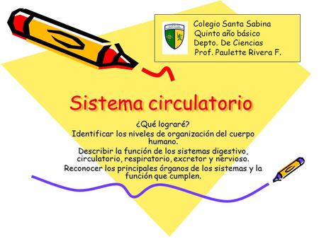 Identificar los niveles de organización del cuerpo humano.