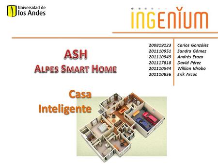 ASH Casa Inteligente Alpes Smart Home Carlos González