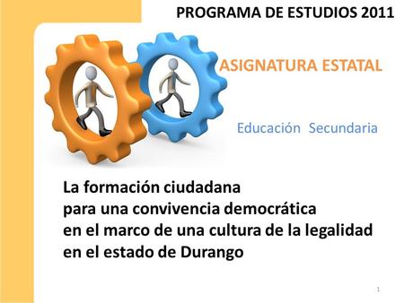 La formación ciudadana para una convivencia democrática