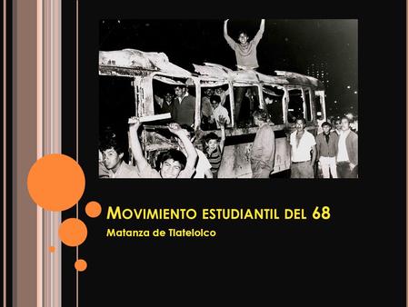 Movimiento estudiantil del 68