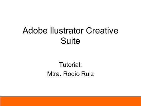 Adobe Ilustrator Creative Suite