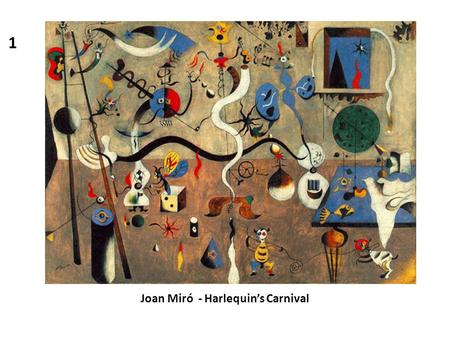 Joan Miró - Harlequin’s Carnival