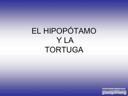 EL HIPOPÓTAMO Y LA TORTUGA. BORRAR DIFERENCIAS En nuestra vida diaria parece que estamos siempre clasificando a las personas: Color, sexo, edad, estudios,