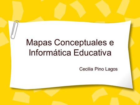 Mapas Conceptuales e Informática Educativa