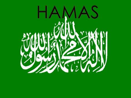 HAMAS.