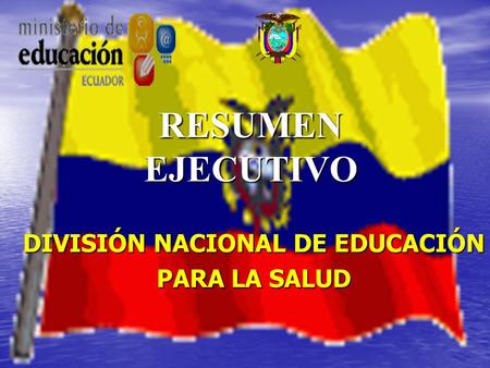 DIVISIÓN NACIONAL DE EDUCACIÓN