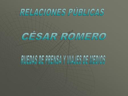 Una rueda de prensa es la que convoca una persona o entidad para dar a conocer detalles sobre algo (un producto o un hecho). Debemos ofrecer un mensaje.