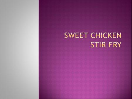  2 chicken breast  4 full carrots  1 can of diced pineapples  4 table spoons of butter  2 cups of ketchup  1 ½ cups of brown sugar  4 cups of.