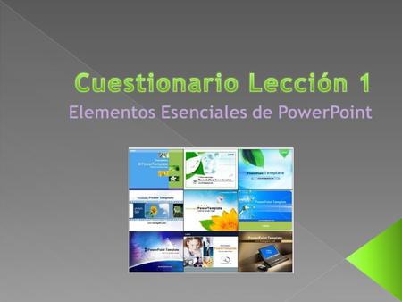 Elementos Esenciales de PowerPoint