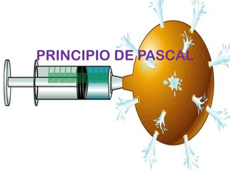 PRINCIPIO DE PASCAL.