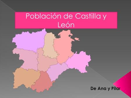 Población de Castilla y León