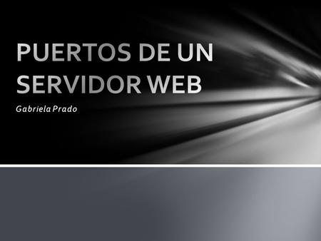 Gabriela Prado. Un servidor web o servidor HTTP es un programa informático que procesa una aplicación del lado del servidor realizando conexiones bidireccionales.