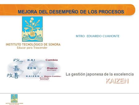 La gestión japonesa de la excelencia