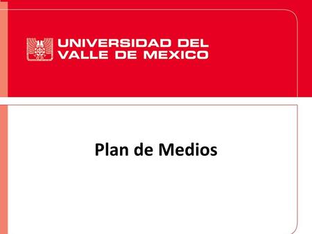 Plan de Medios.