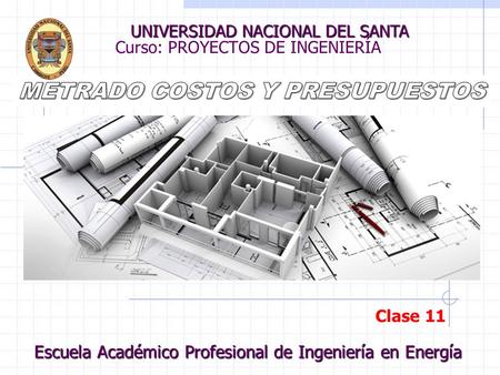 Curso: PROYECTOS DE INGENIERÍA
