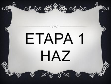 ETAPA 1 HAZ. NECESIDADESYPROBLEMATICAS  Cuidemos el ambiente  Trabajo en equipo para conservar a la naturaleza  Los desperdicios orgánicos de la casa,