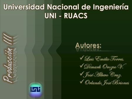 Universidad Nacional de Ingeniería