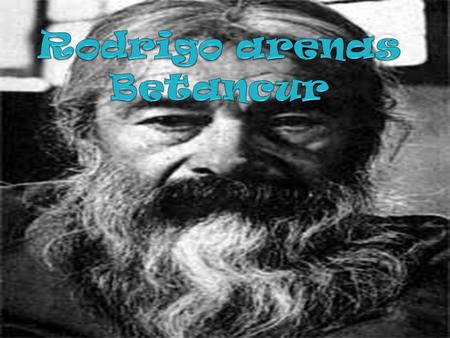 Rodrigo arenas Betancur