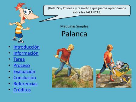Maquinas Simples Palanca