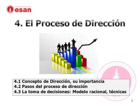 4. El Proceso de Dirección