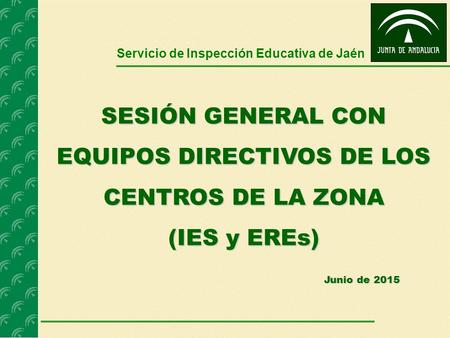 Servicio de Inspección Educativa de Jaén