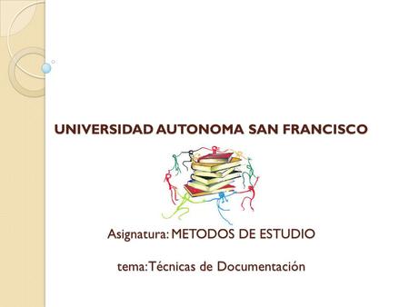 Documentación. La comunicación Transmisión de un mensaje.