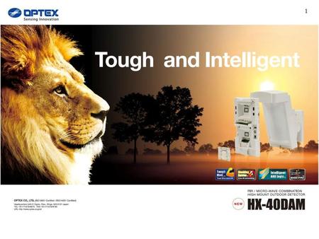 High mount Dual-tech outdoor detector