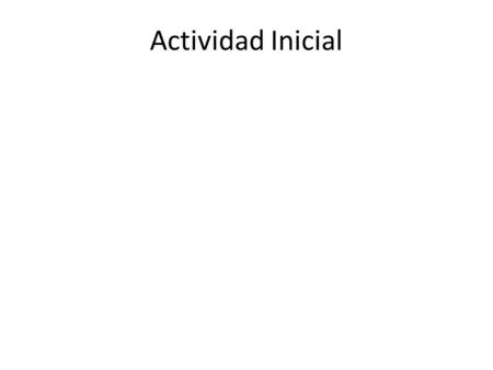 Actividad Inicial.