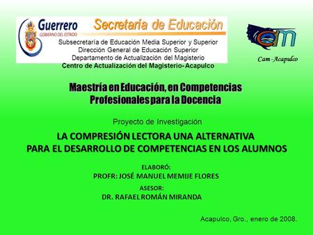 Centro de Actualización del Magisterio- Acapulco