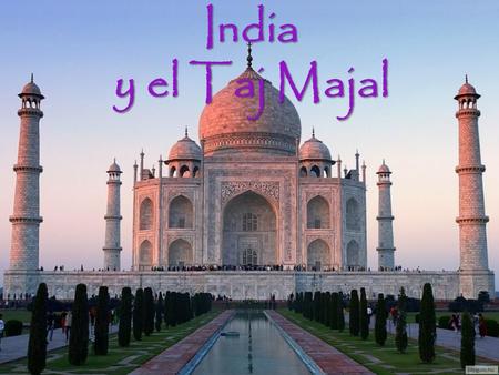 India y el Taj Majal Iglesia Sij Jardines en Bombay.