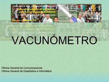 VACUNÓMETRO.