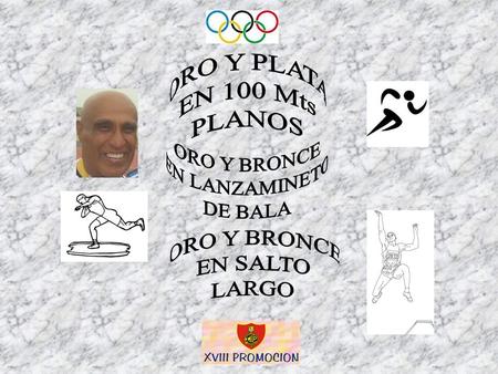 ¡¡¡FELICITACIONES a Dante Yorges y Ángel Liza por la de Oro y Plata en 100 mts planos, nuevamente a Dante por la de Oro en Bala y la de Bronce a Vicentico.