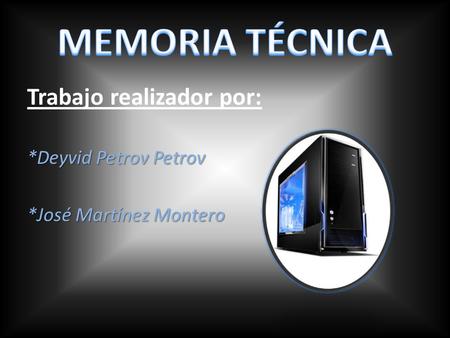 Trabajo realizador por: