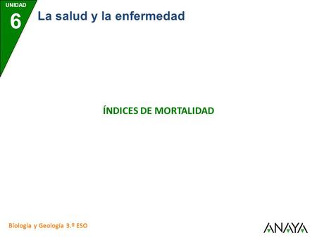 La salud y la enfermedad