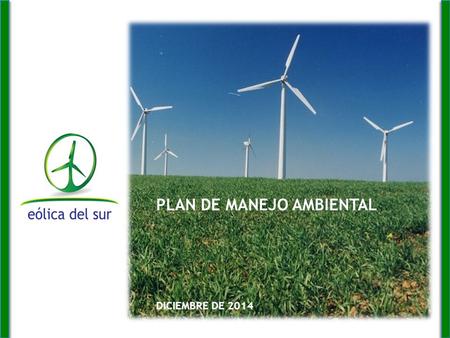 PLAN DE MANEJO AMBIENTAL