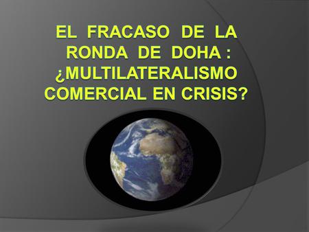 ¿LIBRE COMERCIO?  “MIENTRAS LOS LEONES NO TENGAN SU PROPIOS HISTORIADORES, LAS HISTORIAS DE CACERIA SIEMPRE GLORIFICARÁN AL CAZADOR” (Proverbio Africano)