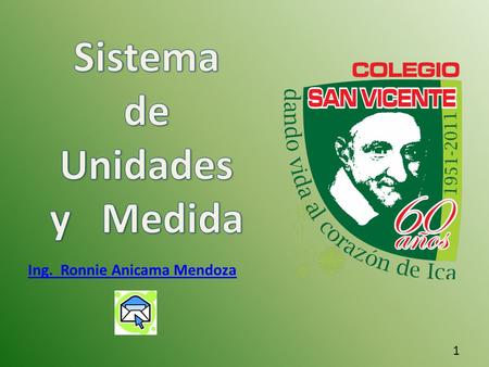 1 Ing. Ronnie Anicama Mendoza. 2 Ing Ronnie Anicama Mendoza.
