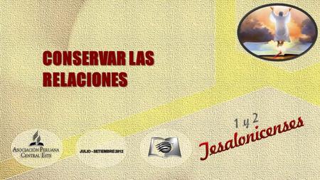CONSERVAR LAS RELACIONES