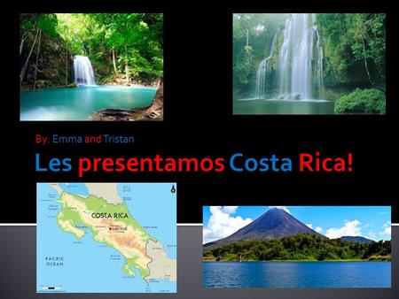 By: Emma and Tristan.  San Jose, Costa Rica is known for its two famous volcanoes Poás and Irazú.