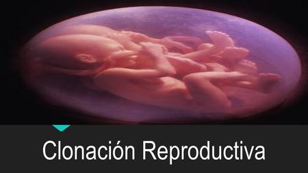 Clonación Reproductiva