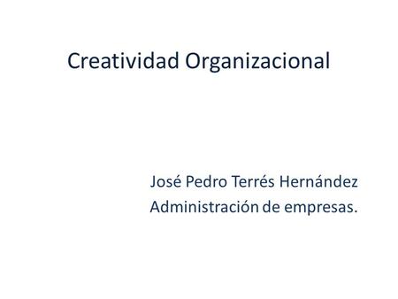 Creatividad Organizacional