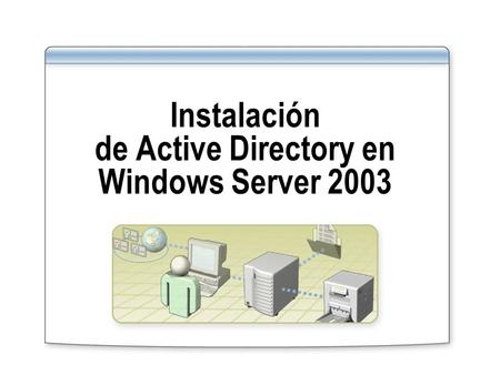 Instalación de Active Directory en Windows Server 2003