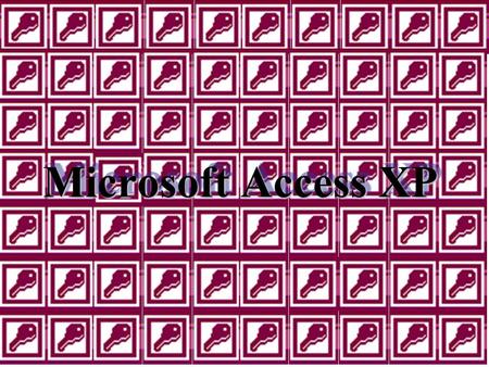 Microsoft Access XP Microsoft Access XP. Lo nuevo… en menús… Menú archivo Menú archivoBuscar Menú Edición Menú Edición Portapapeles de Office Grupo Agregar.