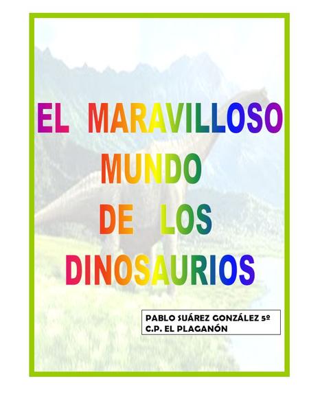 EL MARAVILLOSO MUNDO DE LOS DINOSAURIOS